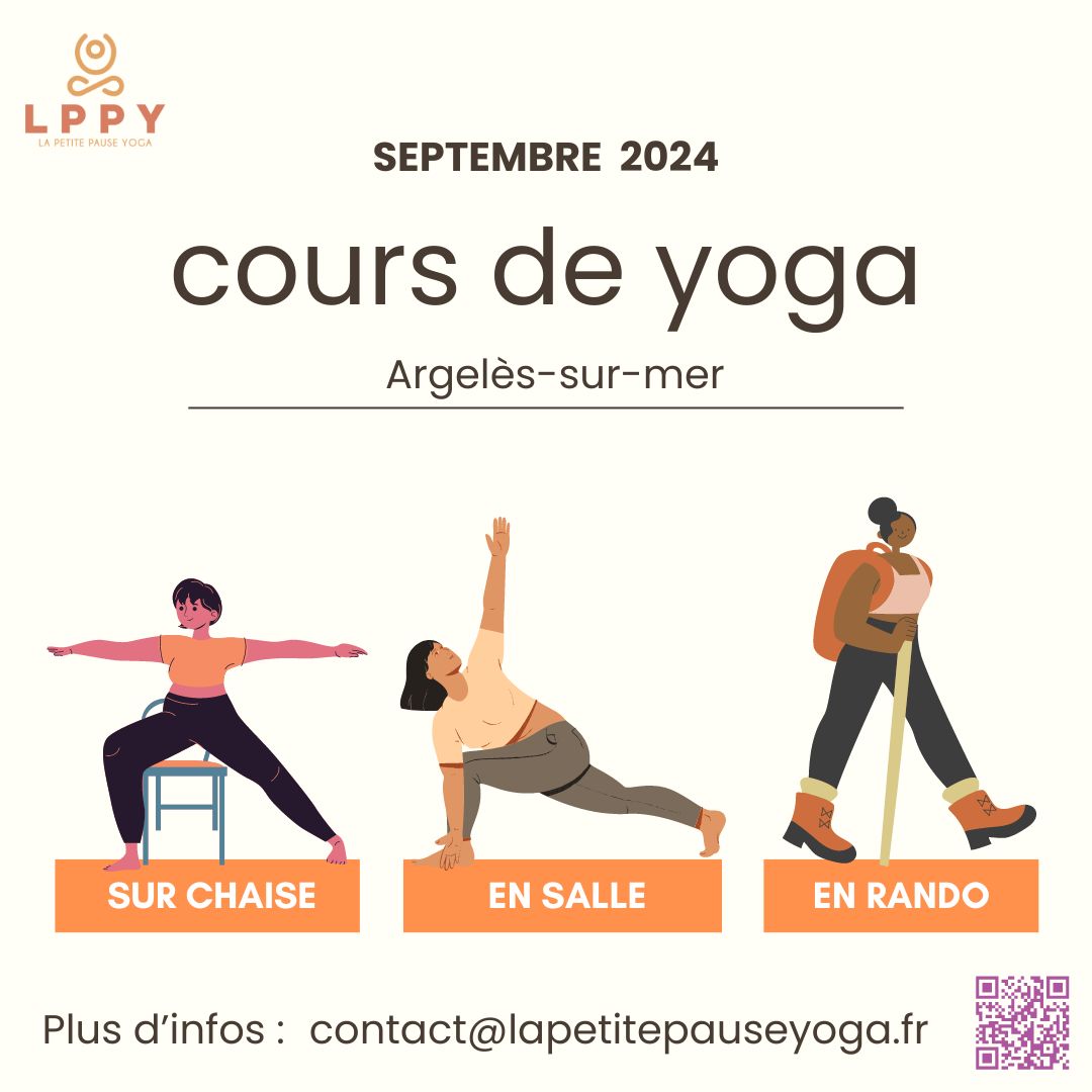 Reprise des cours en septembre,  - La Petite Pause Yoga